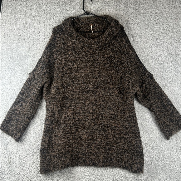 Free People Dresses & Skirts - Free People Peruvian Alpaca Sweater Tunic Oversized Dress Women’s, Size S